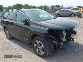 2021 GMC Terrain SLT z VIN 3GKALVEV4ML313658, wystawiony jako IAAI lot #42331972 z przebiegiem 68 945 mil mil oraz . Historia ofert i sprzedaży dostępna na DreamBid. Obrazek 1.