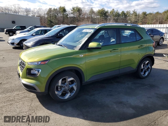 2022 Hyundai Venue SEL with VIN KMHRC8A39NU166129, listed as a Copart auction lot 49992155 with 29,775 mi miles and Salvage Title. Bid and sale history available at DreamBid. Image 1.