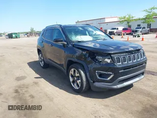 2019 Jeep Compass Limited with VIN 3C4NJDCB6KT673338, listed as a IAAI auction lot 42264426 with 92,851 mi miles and . Bid and sale history available at DreamBid. Image 1.