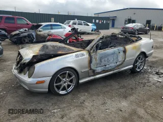 2001 Mercedes-Benz CLK with VIN WDBLK70G11T082347, listed as a Copart auction lot 85513384 with Not Provided miles and Non Repairable. Bid and sale history available at carsss.com. Image 1.