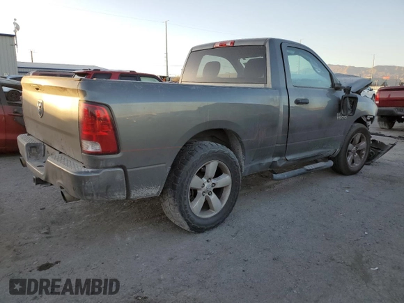 2013 Ram 1500 Express with VIN 3C6JR6AT8DG545992, listed as a Copart auction lot 43581895 with 109,461 mi miles and Salvage title. Bid and sale history available at DreamBid. Image 3.