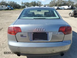 2005 Audi A4 3.2L with VIN WAUDG78E45A528323, listed as a Copart auction lot 78052334 with 189,435 mi miles and Salvage Title. Bid and sale history available at carsss.com. Image 6.