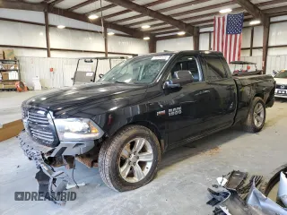 2014 Ram 1500 Sport with VIN 1C6RR6HT7ES184791, listed as a Copart auction lot 71972174 with 110,543 mi miles and Salvage title. Bid and sale history available at DreamBid. Image 1.