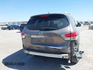 2014 Nissan Pathfinder SV with VIN 5N1AR2MN2EC626243, listed as a IAAI auction lot 41774399 with 146,363 mi miles. Bid and sale history available at carsss.com. Image 6.