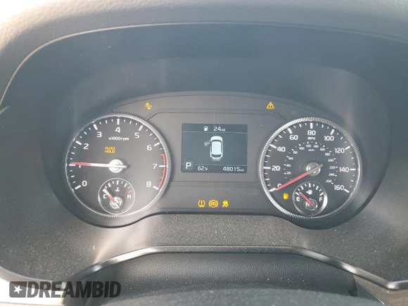 2020 Kia Telluride EX with VIN 5XYP34HC1LG068141, listed as a Copart auction lot 52440615 with 48,015 mi miles and Salvage Title. Bid and sale history available at DreamBid. Image 9.