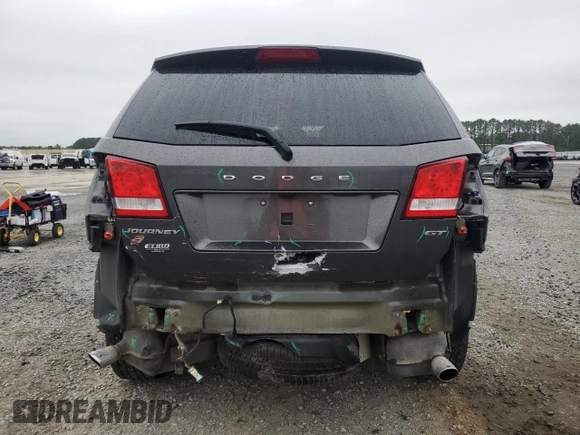 2019 Dodge Journey GT with VIN 3C4PDDEG7KT771027, listed as a Copart auction lot 57889045 with 84,730 mi miles and Salvage title. Bid and sale history available at DreamBid. Image 6.