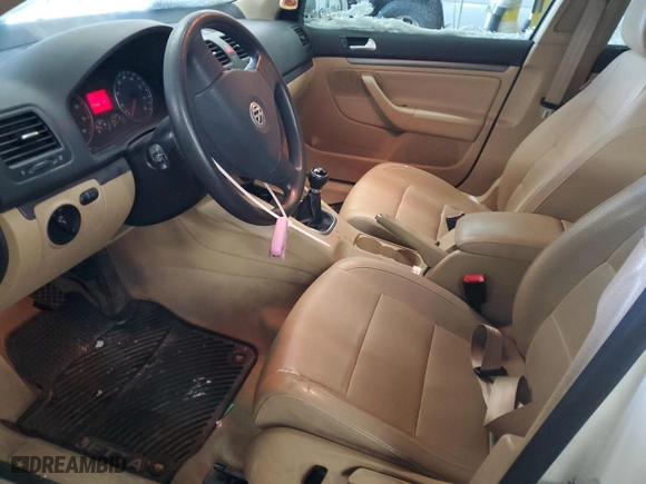 2007 Volkswagen Jetta Sedan Wolfsburg Edition with VIN 3VWEF71K37M174646, listed as a Copart auction lot 41710495 with 194,568 mi miles and Salvage Title. Bid and sale history available at carsss.com. Image 7.