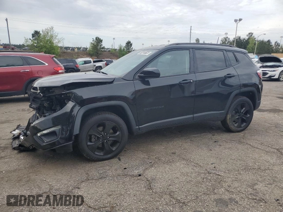 2018 Jeep Compass Altitude with VIN 3C4NJDBB4JT402892, listed as a Copart auction lot 51933715 with 142,064 mi miles and Clean Title. Bid and sale history available at carsss.com. Image 1.