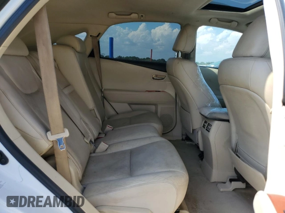 2010 Lexus RX 350 with VIN 2T2BK1BA1AC039732, listed as a Copart auction lot 55927935 with 267,240 mi miles and Clean Title. Bid and sale history available at carsss.com. Image 10.
