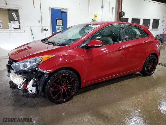 2014 Hyundai Elantra GT with VIN KMHD35LH3EU159503, listed as a Copart auction lot 42646805 with 135,034 mi miles and Salvage Title. Bid and sale history available at carsss.com. Image 1.