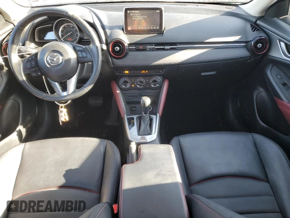 2017 Mazda CX-3 Touring with VIN JM1DKFC76H0168549, listed as a Copart auction lot 47499205 with 75,978 mi miles and Salvage Title. Bid and sale history available at carsss.com. Image 8.