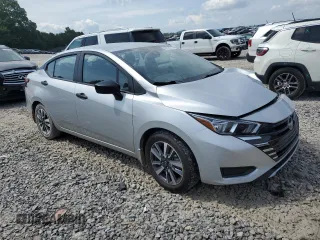 2024 Nissan Versa S with VIN 3N1CN8DV8RL837729, listed as a Copart auction lot 60730765 with 46,064 mi miles and Salvage title. Bid and sale history available at DreamBid. Image 4.