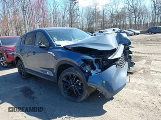 2024 Mazda CX-5 2.5 S Preferred Package with VIN JM3KFBCLXR0521045, listed as a IAAI auction lot 41830914 with 13,043 mi miles. Bid and sale history available at carsss.com. Image 1.