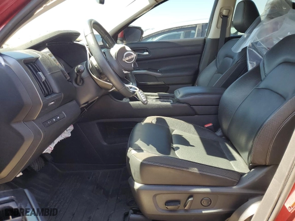 2022 Nissan Pathfinder SL with VIN 5N1DR3CB5NC201478, listed as a Copart auction lot 47955225 with 44,557 mi miles and Non Repairable. Bid and sale history available at carsss.com. Image 7.