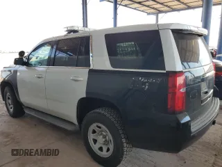 2015 Chevrolet Tahoe Commercial with VIN 1GNSK3EC6FR584004, listed as a Copart auction lot 53166265 with Not provided miles and Salvage title. Bid and sale history available at DreamBid. Image 2.