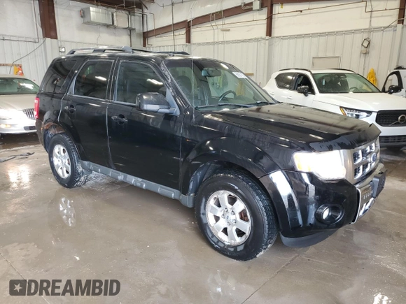 2010 Ford Escape Limited with VIN 1FMCU9EG3AKC87458, listed as a Copart auction lot 59057165 with 110,611 mi miles and Non repairable. Bid and sale history available at DreamBid. Image 4.
