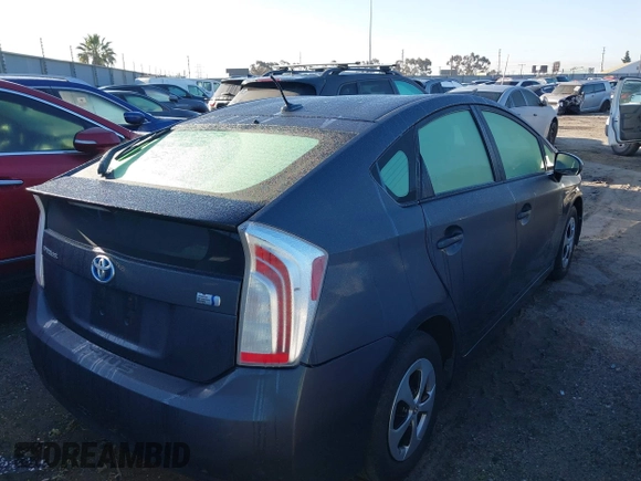 2015 Toyota Prius Four with VIN JTDKN3DU1F1949939, listed as a IAAI auction lot 41741074 with 186,714 mi miles. Bid and sale history available at carsss.com. Image 13.