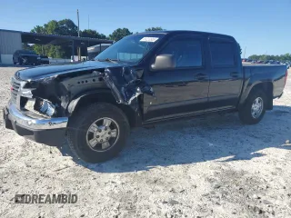 2007 GMC Canyon SLE1 with VIN 1GTCS13E578223991, listed as a Copart auction lot 61222865 with 116,734 mi miles and Salvage title. Bid and sale history available at DreamBid. Image 1.