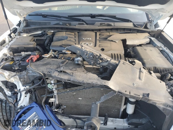 2021 Infiniti QX80 SENSORY with VIN JN8AZ2BE4M9273804, listed as a Copart auction lot 82141324 with 57,873 mi miles and Salvage Title. Bid and sale history available at carsss.com. Image 12.