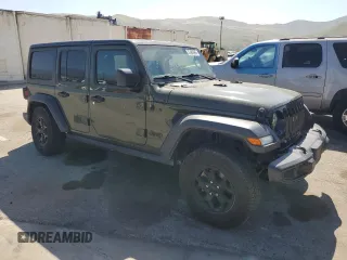 2021 Jeep Wrangler Unlimited Willys z VIN 1C4HJXDN5MW683606, wystawiony jako Copart lot #57485965 z przebiegiem 71 574 mil mil oraz Szkoda całkowita • Salvage title. Historia ofert i sprzedaży dostępna na DreamBid. Obrazek 4.