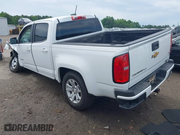 2020 Chevrolet Colorado 2WD LT with VIN 1GCGSCENXL1175353, listed as a IAAI auction lot 42224175 with 73,104 mi miles and . Bid and sale history available at DreamBid. Image 3.