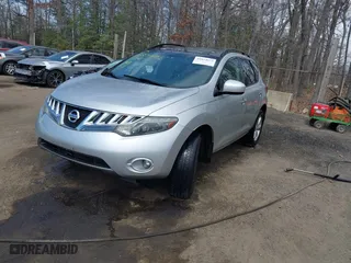 2009 Nissan Murano SL with VIN JN8AZ18W69W210951, listed as a IAAI auction lot 41834652 with 137,389 mi miles. Bid and sale history available at carsss.com. Image 17.