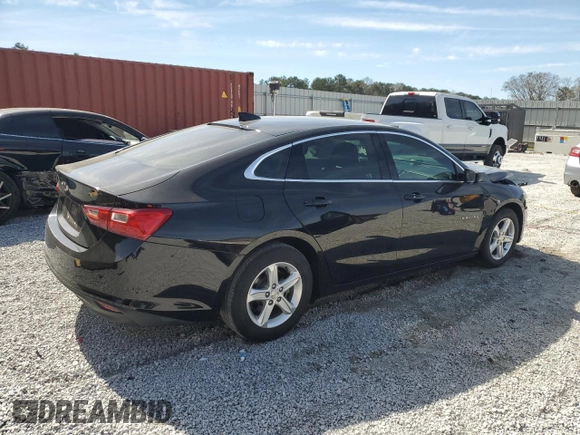 2022 Chevrolet Malibu LS with VIN 1G1ZB5ST2NF189463, listed as a Copart auction lot 49659835 with 44,484 mi miles and Salvage Title. Bid and sale history available at DreamBid. Image 3.