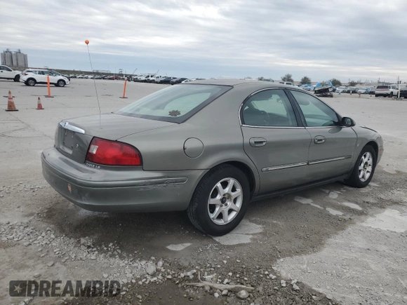 2001 Mercury Sable LS Premium with VIN 1MEFM55S81A608056, listed as a Copart auction lot 45936415 with 123,549 mi miles and Salvage Title. Bid and sale history available at DreamBid. Image 3.