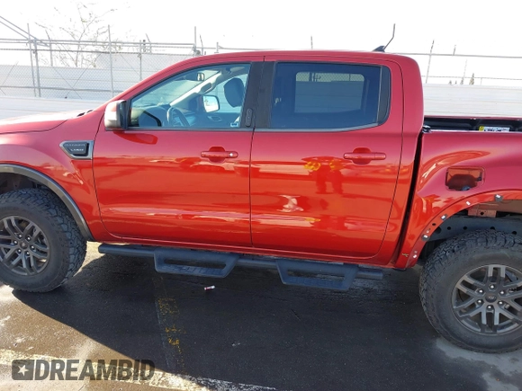 2022 Ford Ranger XL with VIN 1FTER4FHXNLD02305, listed as a IAAI auction lot 41820174 with 52,418 mi miles. Bid and sale history available at carsss.com. Image 15.