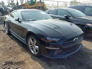 2019 Ford Mustang EcoBoost with VIN 1FA6P8TH0K5163443, listed as a IAAI auction lot 42452617 with 87,833 mi miles and . Bid and sale history available at DreamBid. Image 1.
