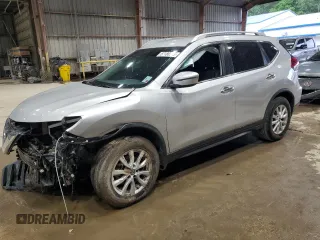 2020 Nissan Rogue SV with VIN JN8AT2MT4LW034721, listed as a Copart auction lot 57186515 with 91,686 mi miles and Salvage title. Bid and sale history available at DreamBid. Image 1.