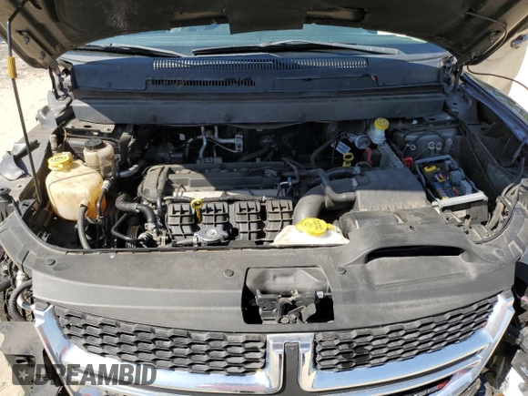 2017 Dodge Journey SE with VIN 3C4PDCAB6HT621987, listed as a Copart auction lot 52559305 with 169,468 mi miles and Salvage Title. Bid and sale history available at DreamBid. Image 12.