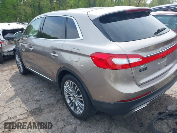 2018 Lincoln MKX Reserve with VIN 2LMPJ6LR7JBL11787, listed as a IAAI auction lot 42032661 with 27,992 mi miles. Bid and sale history available at carsss.com. Image 3.