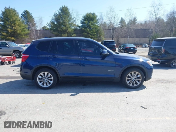 2015 BMW X3 xDrive28i with VIN 5UXWX9C53F0D53909, listed as a IAAI auction lot 41935051 with 122,775 mi miles and . Bid and sale history available at DreamBid. Image 13.