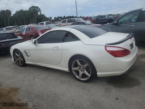 2013 Mercedes-Benz SL-Class SL 550 with VIN WDDJK7DA8DF010049, listed as a Copart auction lot 75077854 with 20,565 mi miles and Salvage Title. Bid and sale history available at carsss.com. Image 2.