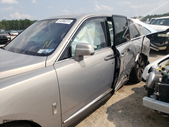 2020 Rolls-Royce Cullinan with VIN SLATV4C03LU202157, listed as a Copart auction lot 51245311 with 0 mi miles and Salvage Title. Bid and sale history available at carsss.com. Image 9.