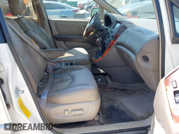 2002 Lexus RX 300 with VIN JTJGF10U920120014, listed as a IAAI auction lot 42120963 with 1 mi miles. Bid and sale history available at carsss.com. Image 5.