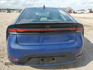 2024 Toyota Prius LE with VIN JTDACAAU0R3042358, listed as a Copart auction lot 49058765 with 5,093 mi miles and Salvage Title. Bid and sale history available at carsss.com. Image 6.