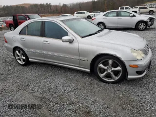 2005 Mercedes-Benz C 230 Kompressor with VIN WDBRF40JX5A787478, listed as a Copart auction lot 84196124 with Not Provided miles and Non Repairable. Bid and sale history available at DreamBid. Image 4.