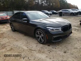 2016 BMW 7 Series 750i with VIN WBA7F0C5XGGL99017, listed as a Copart auction lot 84934504 with 0 mi miles and Salvage Title. Bid and sale history available at carsss.com. Image 10.