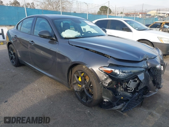 2019 Alfa Romeo Giulia z VIN ZARFAMAN2K7622544, wystawiony jako IAAI lot #41600030 z przebiegiem 37 045 mil mil oraz . Historia ofert i sprzedaży dostępna na DreamBid. Obrazek 1.