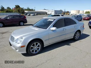 2007 Mercedes-Benz C 280 Luxury with VIN WDBRF54H67A929549, listed as a Copart auction lot 61799105 with 86,321 mi miles and Clean title. Bid and sale history available at DreamBid. Image 1.