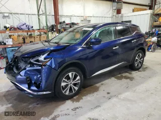 2023 Nissan Murano S with VIN 5N1AZ2AJ5PC138537, listed as a Copart auction lot 44800335 with 37,567 mi miles and Salvage Title. Bid and sale history available at carsss.com. Image 1.