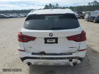 2021 BMW X3 sDrive30i with VIN 5UXTY3C03M9F63436, listed as a Copart auction lot 45341545 with 0 mi miles and Salvage Title. Bid and sale history available at carsss.com. Image 6.