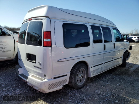 2005 Chevrolet Express Cargo Van YF7 Upfitter with VIN 1GBFG15TX51212747, listed as a Copart auction lot 49425925 with 74,685 mi miles and Salvage Title. Bid and sale history available at carsss.com. Image 3.