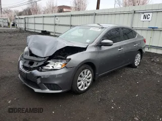 2017 Nissan Sentra SV with VIN 3N1AB7AP6HY371736, listed as a Copart auction lot 52800165 with 63,037 mi miles and Salvage Title. Bid and sale history available at carsss.com. Image 1.