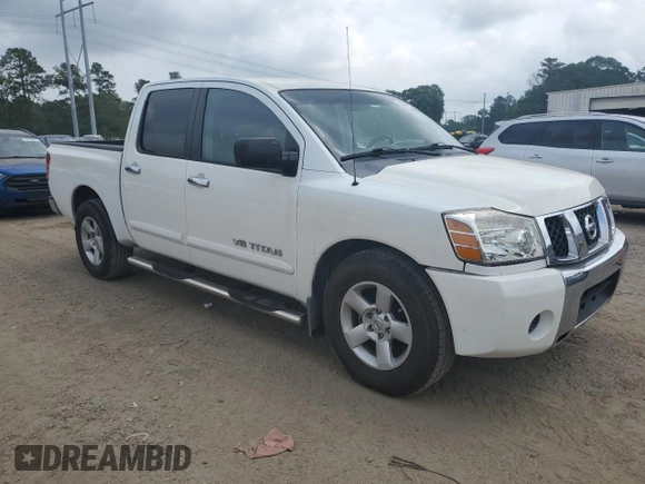 2006 Nissan Titan LE with VIN 1N6BA07A06N525735, listed as a Copart auction lot 53841875 with 97,897 mi miles and Salvage Title. Bid and sale history available at DreamBid. Image 4.