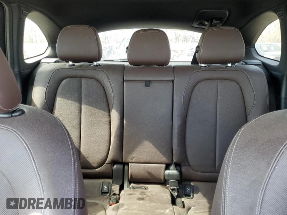 2017 BMW X1 xDrive28i with VIN WBXHT3Z31H4A57021, listed as a Copart auction lot 46507885 with 165,071 mi miles and Salvage Title. Bid and sale history available at carsss.com. Image 10.