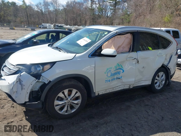 2013 Honda CR-V EX-L with VIN 5J6RM3H7XDL048828, listed as a IAAI auction lot 41843054 with 106,602 mi miles and . Bid and sale history available at DreamBid. Image 14.