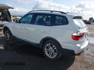 2008 BMW X3 3.0si with VIN WBXPC93408WJ16481, listed as a IAAI auction lot 41896574 with 150,800 mi miles. Bid and sale history available at carsss.com. Image 3.